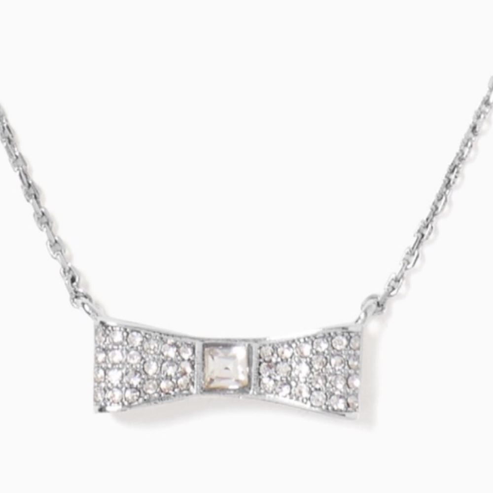 Kate Spade Ready Set Bow Pave Bow Mini Pendant